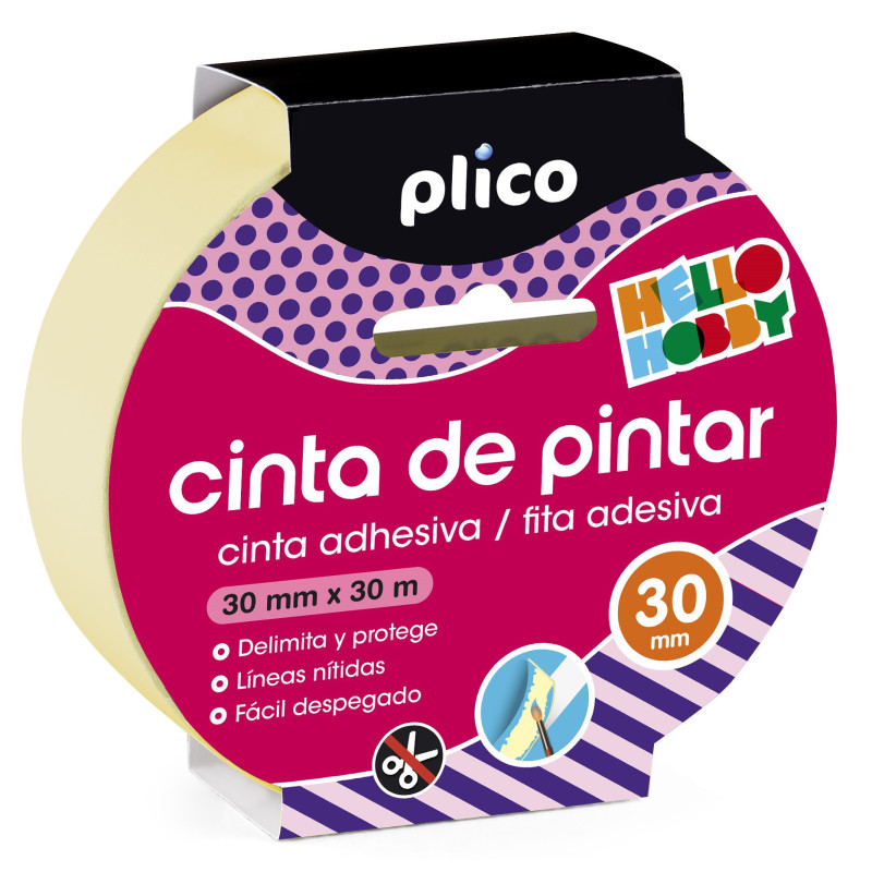 CINTAS DE PINTAR 30 MM x 30 M PLICO