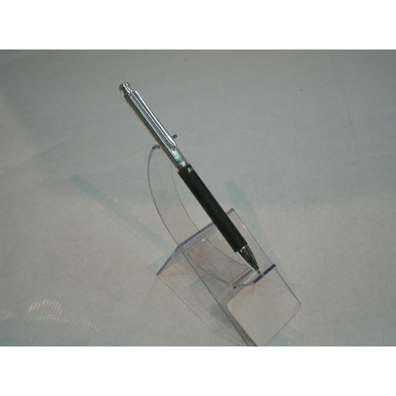 BOLIGRAFO LEBER 03.320 DUO CAUCHO PLATA ^