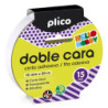 CINTA ADHESIVA DOBLE CARA 20M x 15MM PARA MANUALIDADES PLICO - EN CJ DE 20