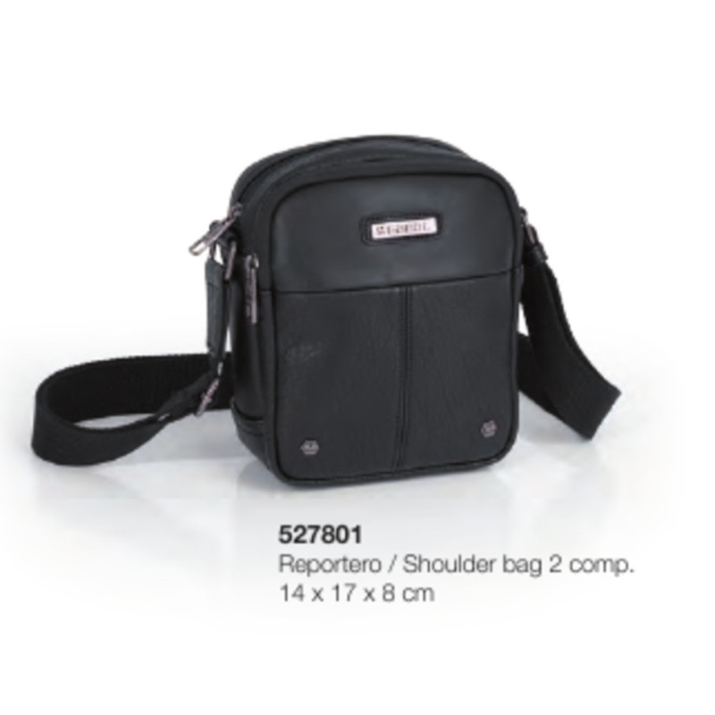REPORTERO 2 DEPARTAMENTOS NEGRO POCKET GABOL18 ACC WINTER 527801 01