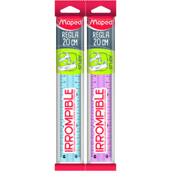 REGLA IRROMPIBLE 20CM MAPED STUDY 245412 UNIDAD