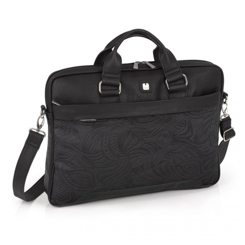 MALETIN GABOL17 ACC WINTER 2017 MOGAMBO ORDENADOR 15,6" BANDOLERA 42CM NEGRO 528431 01