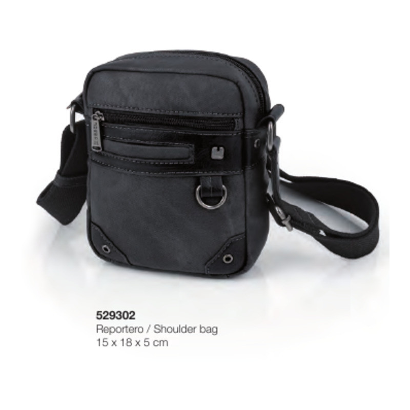 BOLSO GABOL17 ACC WINTER EVAN REPORTERO 15*18CM NEGRO 529302