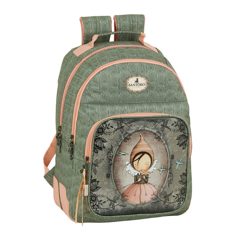 MOCHILA DOBLE ADAPTABLE MIRABELLE SANTORO SAFTA20 ENERO 611913773 32*42