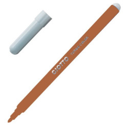 MARCD.ES COLORES GIOTTO CJ.12 MARRON CLARO TURBO COLOR
