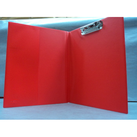 CARPETA PLAST. MINICLIP FL LISA SUPERIOR SARO ROJO 1340 ^