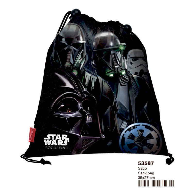 BOLSA ZAPATOS PERONA16 STAR WARS ROGUE ONE 35CM 53587 ^