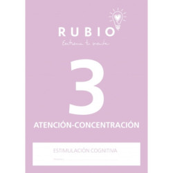 RUBIO ESTIMULACION COGNITIVA ATENCION CONCENTRACION Nº3