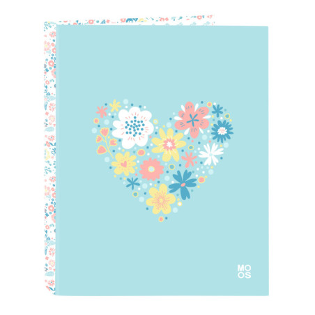 CARPETA FOLIO 4 ANI.MIXTAS MOOS "FIORI" SAFTA26 512618067 33X26,5 UNIDAD