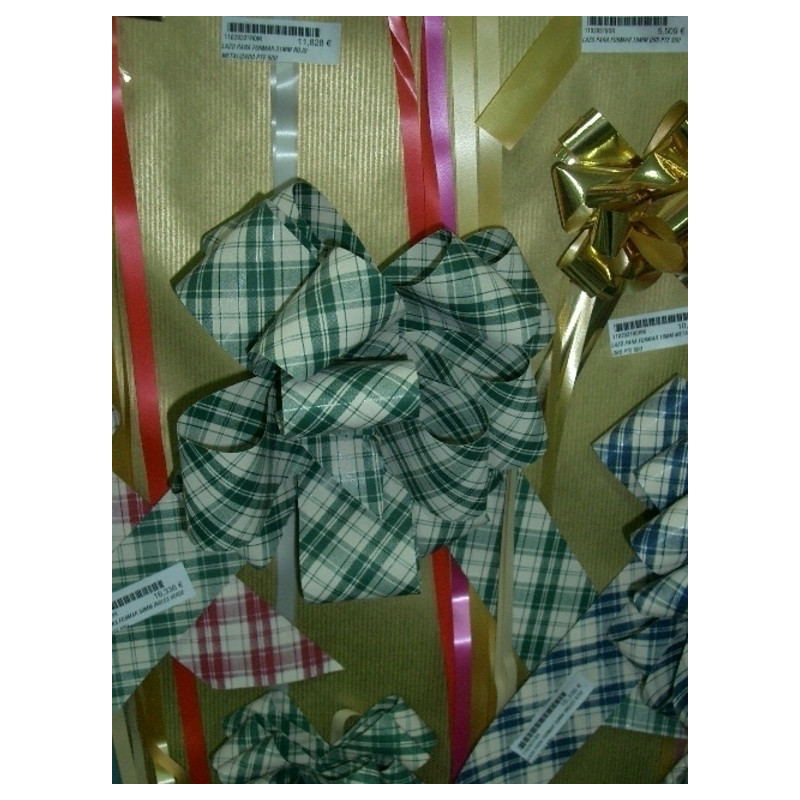 LAZO PARA FORMAR 50MM INGLES VERDE MATE PTE 50U