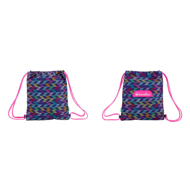 BOLSA ZAPATOS BENETTON "ONDAS" 611953196 SAFTA19 ENERO 35*40