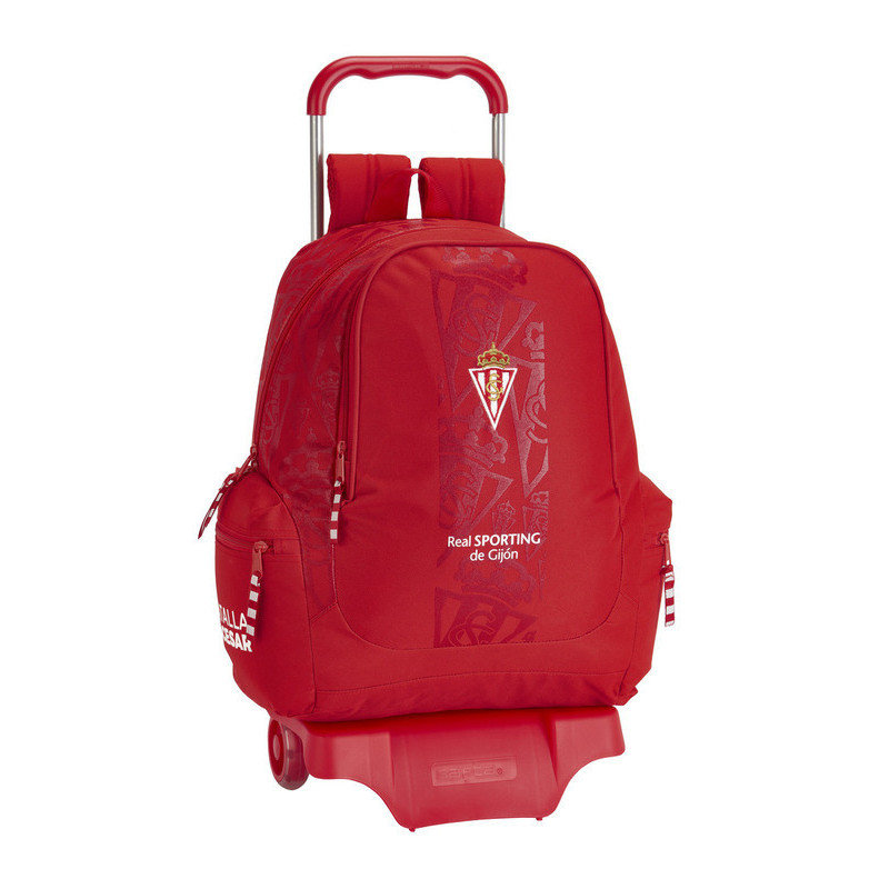 MOCHILA 662+CARRO 905 REAL SPORTING DE GIJON CORPORATIVA SAFTA26 611972313 43X32 UNIDAD