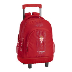 MOCHILA GDE. C/RUEDAS COMPACT REAL SPORTING DE GIJON CORPORATIVA SAFTA26 611972818 45X32 UNIDAD