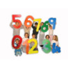 NUMEROS GIGANTES PARA LA PARED - 10u. HENBEA 747