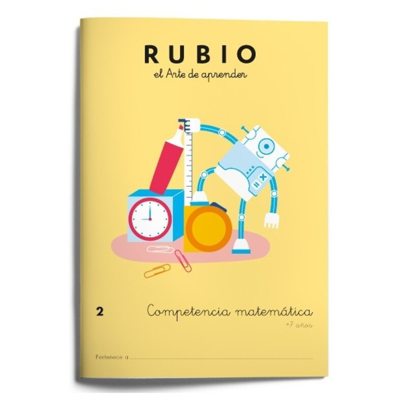 RUBIO COMPETENCIA MATEMATICA Nº 2 ISBN 9788416744114 UNIDAD