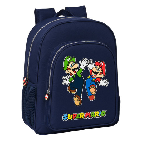 MOCHILA JUNIOR ADAPT.CARRO SUPER MARIO 612308640 SAFTA23 VAC