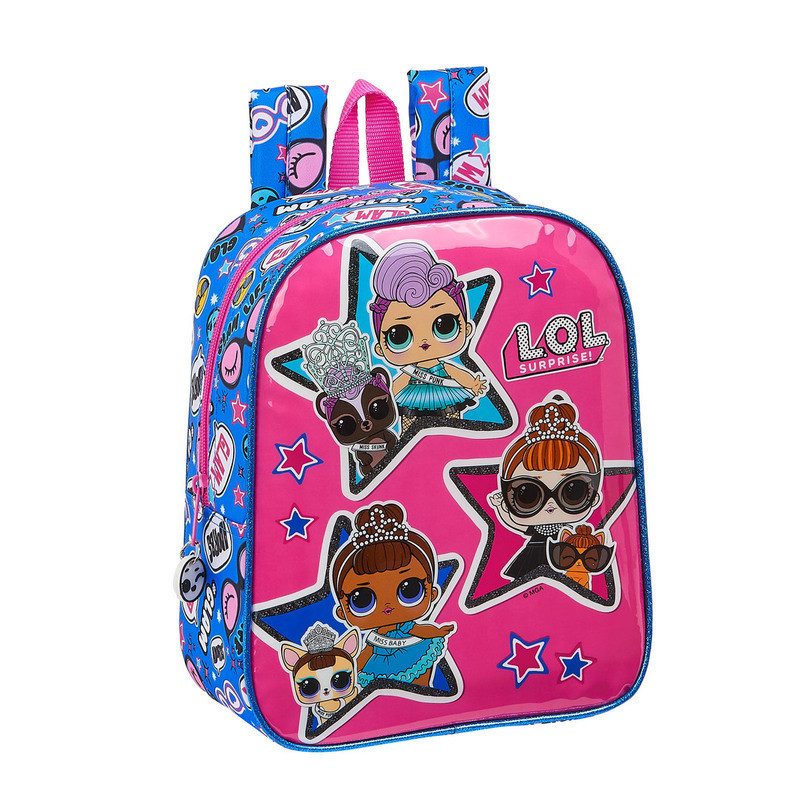 MOCHILA GUARDERIA ADAPTABLE LOL SURPRISE TOGETHER SAFTA20 ENERO 612020232 22*27