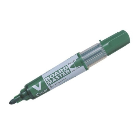 ROTULADOR PILOT PIZARRA BLANCA V BOARD NVBMV VERDE RECARGABLE C/10U