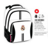 MOCHILA DOBLE ADAPT.CARRO REAL MADRID 1ª EQUIP. 20/21 612054773 42*32 SAFTA22