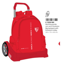 MOCHILA 662+CARRO EVOLUTION SEVILLA FC CORPORATIVA 612056860 43*32 SAFTA22