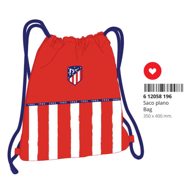 SACO PLANO ATCO. DE MADRID 1ª EQUIPACION 20/21 612058196 40*35 SAFTA22