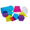 TRANSLÚCIDOS SHAPES 2D 12u. MEDIDAS: 15X21CMS HENBEA