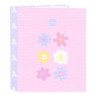 CARPETA F. 4 ANILLAS 35MM LOMO ANCHO SAFTA "BOUQUET" SAFTA26 542629657 33X27 UNIDAD