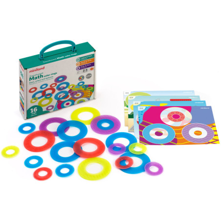 TRANSLUCENT MATH COLOR RINGS MINILAND 32160
