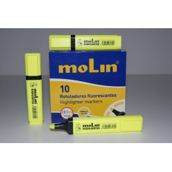 MARCD.FLUOR MOLIN HIGHLIGHTER AMARILLO RTF240-10-1 C/10U