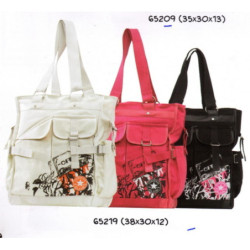 MOCHILA SENFORT 09 CONVERSE PUNK ROCK SHOPPING ROSA 65219 ^