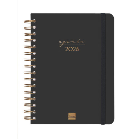 AGENDA ALMA E10 1DP 2026 NEGRO+ FINOCAM26 762040126 180 X 30 X 220 MM