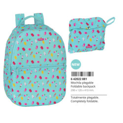 MOCHILA PLEGABLE SAFTA "ICE CREAM" SAFTA25 ENERO 642022881