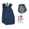 MOCHILA NEVERA SAFTA "DARK BLUE" 642024880 36*23 SAFTA22
