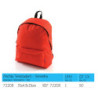 MOCHILA FIRMO TIME STUDENT BASICA LISA ROJA 72208