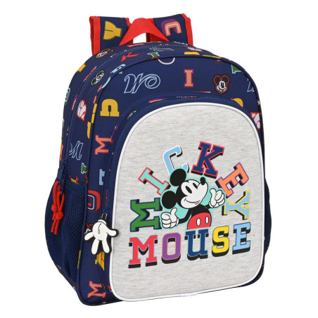 MOCHILA JUNIOR ADAPT.CARRO MICKEY MOUSE "ONLY ONE" SAFTA23 ENERO 612314640