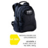 MOCHILA BODYPACK20 DOBLE LISA NEGRA 42CM M80