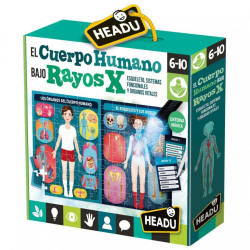 JUEGO HEADU EL CUERPO HUMANO BAJO RAYOS X  ES28153 FOURNIER