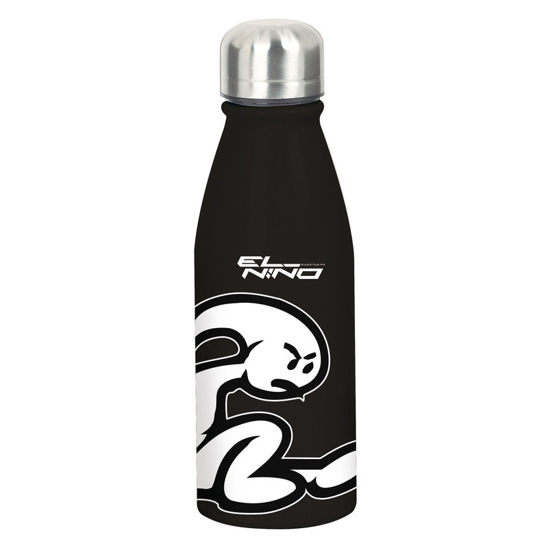 BOTELLA METALICA 500ML EL NIÑO "LIFE IS FUN" 312207899 24*6 SAFTA22