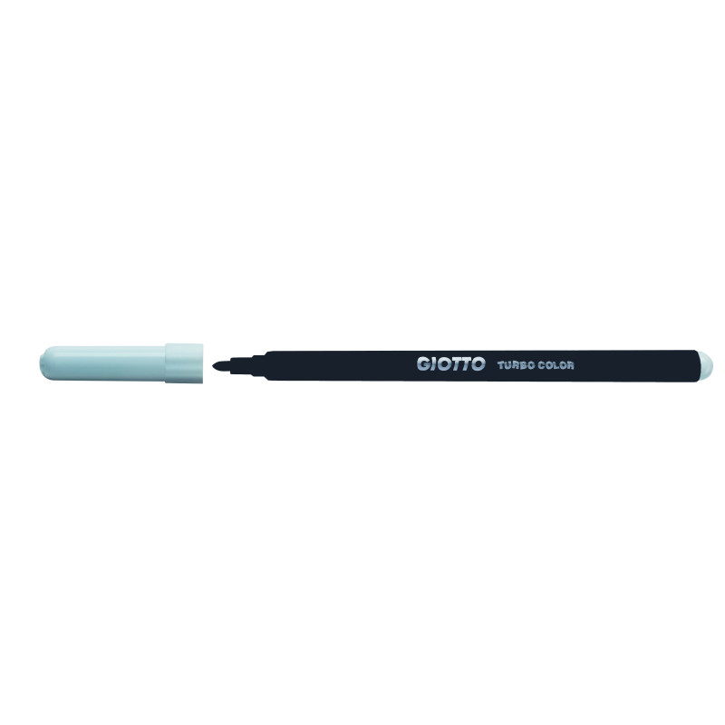 MARCD.ES COLORES GIOTTO CJ.12 NEGRO TURBO COLOR