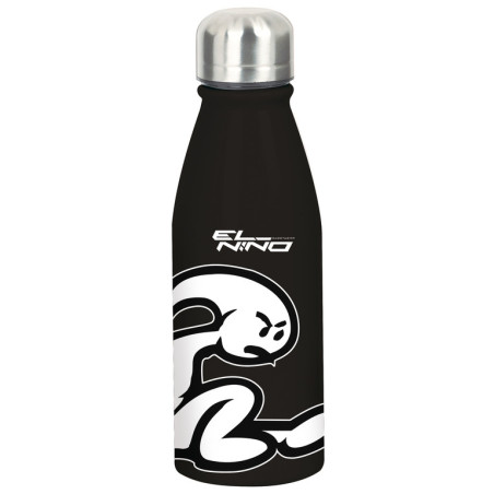 BOTELLA METALICA 500ML EL NIÑO "LIFE IS FUN" 312207899 24*6 SAFTA22