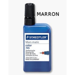 TINTA CHINA STAEDTLER FRASCO 23ML MARRON ^