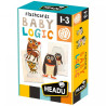 JUEGO HEADU FLASHCARDS BABY LOGIC 130012214 FOURNIER