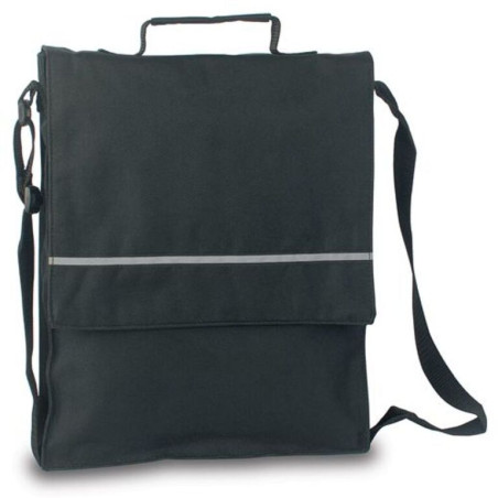 MOCHILA DISPLAST MILAN POLIESTER 600 BANDOLERA NEGRO 8652/02