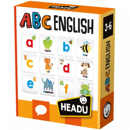 JUEGO FOURNIER HEADU ALFABETO ABC ENGLISH 130014224