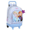 MOCHILA GDE. C/RUEDAS COMPACT EXTRAIBLE FROZEN "BELIEVE" 612315918 SAFTA23 VAC
