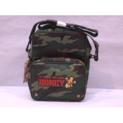 MOCHILA CYP BANDOLERA SIMPSONS CAMUFLAJE BS-881-SP ^