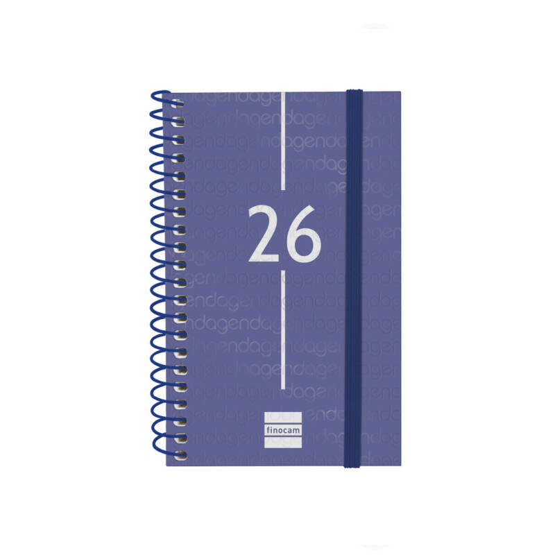 AGENDA YEAR E3 SVH 2026 AZUL+ FINOCAM26 741421026 85 X 14 X 127 MM