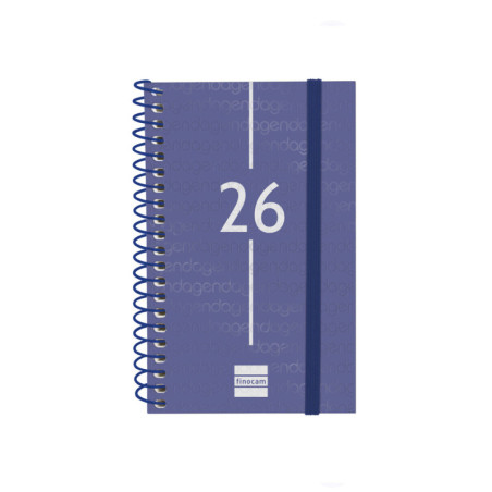 AGENDA YEAR E3 SVH 2026 AZUL+ FINOCAM26 741421026 85 X 14 X 127 MM