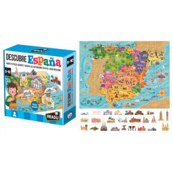 JUEGO FOURNIER HEADU DESCUBRE ESPAÑA 130014915