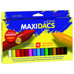 CERAS MAXIDACS CJ.15 COLORES SURTIDAS ALPINO